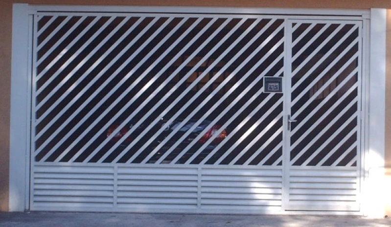 empresa de portão automático aço galvanizado
