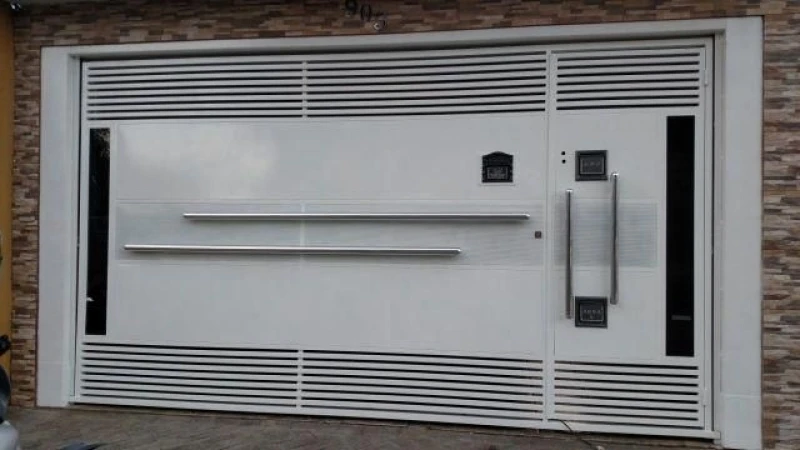 fabricante de portão automático de aço