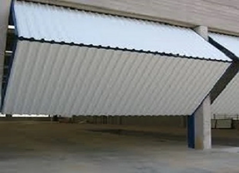 portão articulado basculante