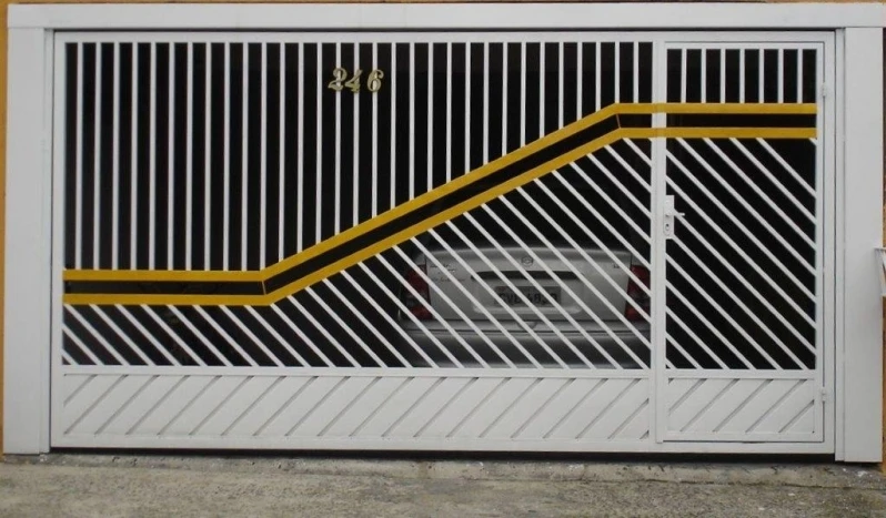 portão automático de garagem